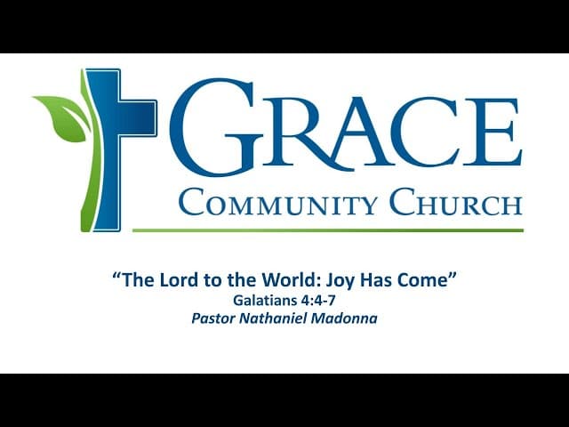 The Lord to the World: Joy Has Come